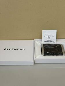 ジバンシー　GIVENCHY 携帯灰皿　喫煙グッズ　ブラック ブランド　未使用品　ブラック　箱付　保管品　【5884】