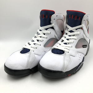 【中古】NIKE×PARIS SAINT GERMAIN AIR JORDAN7 PSG ホワイト サイズ：27cm CZ0789-105 ナイキ パリサンジェルマン[240024444954]