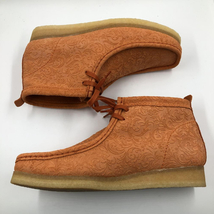 【中古】CLARKS×END. OXFORD FLOWERS WALLABEE BOOT サイズ：26.5cm オレンジ クラークス エンド ワラビーブーツ[240024445782]_画像3