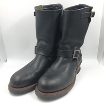 【中古】RED WING 2011年製 9085 エンジニアブーツ サイズ：US9 1/2(27.5cm) ブラック レッドウィング ブーツ[240024443351]_画像1