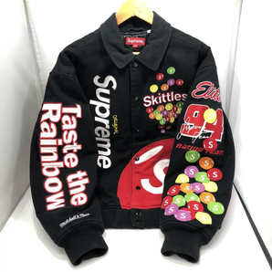 【中古】Supreme 21FW Skittles Varsity Jacket S シュプリーム[240024439671]の画像3