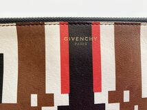 GIVENCHY ジバンシークラッチバッグ メンズ レザー クラッチポーチ レザー タブレットケース iPadケース レディース 本物 ブラ_画像6