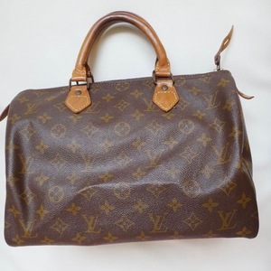 LV Louis Vuitton ルイヴィトン スピーディ30 ボストンバッグ モノグラム 旧型 本物【中古】lv16-32060