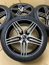 ホイール付タイヤ４本セット(メルセデスベンツ AMGタイプ 19×9.5J+38 19×8.5J+35 PCD112 265/35/19 245/40/19 MERCEDES-BENZ_画像7