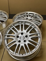 中古ホイール４本セット　WORK アルファード ヴェルファイア エスティマ クラウンマジェスタ ノア 等 18×8.0JJ+42 PCD114.3 WORK _画像10