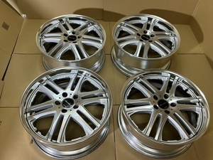 中古ホイール４本セット　WORK アルファード ヴェルファイア エスティマ クラウンマジェスタ 等 19×8.5JJ+38 PCD114.3 WORK