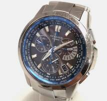 CASIO カシオ OCEANUS オシアナスOCW-M700TDJ-1AJF クロノグラフ 腕時計 電波ソーラー メンズ_画像1