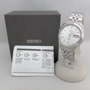 ジャンク SEIKO セイコー／SEIKO5 ／4R35-01T0／840＊＊＊　時計　箱・説明書付