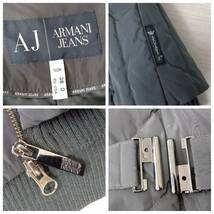 アルマーニ・ジーンズ ARMANI JEANS コート サイズEU36 グレー_画像7