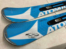 スキー板 ATOMIC アトミック BLUESTER S ブルースターS PISTE ROCKER DEMO 155cm 122.5-67-104.5 R10.5 ブルー_画像3