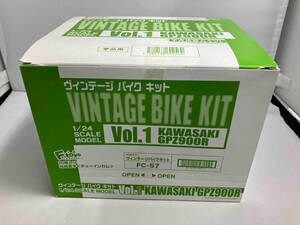 美品 未使用品 現状品 エフトイズ ヴィンテージ バイク キット vol.1 1/24 KAWASAKI GPZ900R 10個セット