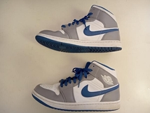 NIKE AIR JORDAN 1 MID 'True Blue' ナイキ エア ジョーダン 1 ミッド 'トゥルー ブルー' スニーカー DQ8426-014 28cm_画像4