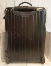 Rimowa リモワ 2輪 キャリーバッグ ブラック ロック付き スーツケース キャリーケース 旅行_画像2