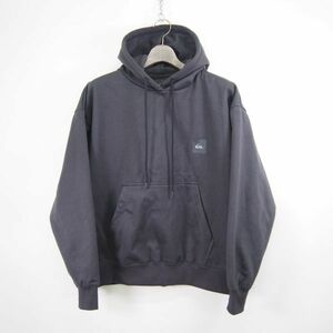 クイックシルバー QUIKSILVER ムラサキスポーツ別注 撥水パーカー*プルオーバーパーカー*フーディー(M)ブラック/QPO234609M