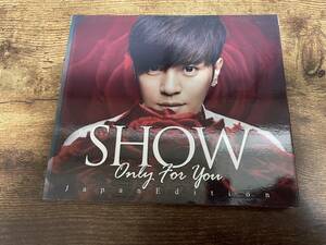 ショウ・ルオ（羅志祥）CD「ONLY FOR YOU JAPANEDITION Show台湾●
