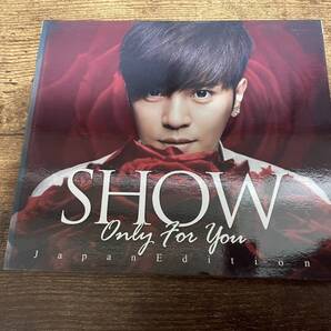 ショウ・ルオ(羅志祥)CD「ONLY FOR YOU JAPANEDITION Show台湾●
