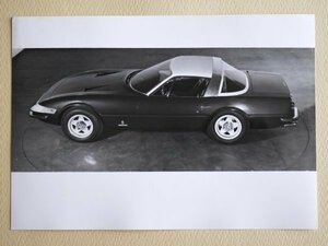 Art hand Auction Ferrari 365GTB/4 Ferrari 365GTB/4 Coupe Speciale Rare Pininfarina Photo Pininfarina original publicity photo Raw photo, car, motorcycle, catalog, Parts list, maintenance book, others