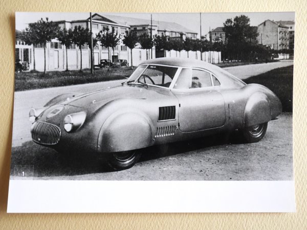 Lancia Aprilia Prototype aérodynamique Véhicule Lancia Aprilia Aerodinamico Rare Pininfarina Photo Pininfarina Photo publicitaire originale Photo brute, voiture, moto, catalogue, Liste des pieces, carnet d'entretien, autres