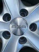 美品 ■ TARGA (タルガ) AGA Nebel (ネーベル) ■ 17×7.5J(+45)PCD112-5H ■ アウディ A4 A6 TTクーペ_画像7