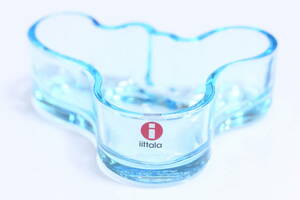 30537 ライトブルー　アアルト ボウル　98mm Sサイズ　ガラス　トレイ　イッタラ　iittala