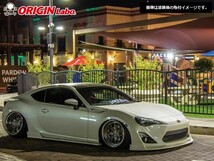 トヨタ86 エアロセット レーシングライン オリジン ORIGIN Labo 3点セット エアロ 張り出し フロント サイド リア TOYOTA 86 FT86 ZN6 BRZ_画像4