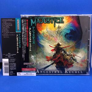 ★即決★ マジャスティス MAJUSTICE「アンセストラル・リコール ANCESTRAL RECALL」国内盤 帯付き