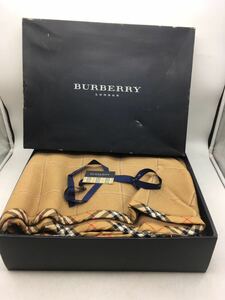 【1円スタート】Burberry LONDON 毛布 保管品 140×200 ウール100% 西川産業 箱付き 寝具 ブランド コレクション DM1212L