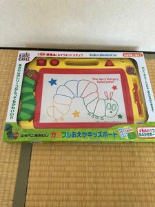 はらぺこあおむし　カラフル　おえかき　キッズボード　マグネットスタンプ付　らくがき　知育玩具　お絵描き　ホワイトボード