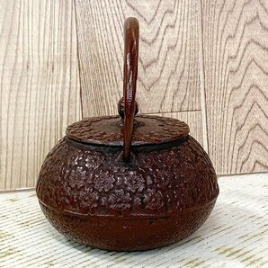 ★南部鉄器★岩鋳 急須 南部鉄瓶 茶道 茶道具 工芸品 金属工芸 アンティーク コレクション 中古品の画像2