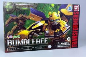 国内発送【YOLOPARK/SOSKILL】AMPシリーズ 高さ16cm Bumblebee バンブルビー 簡単組立 プラモデル 新品