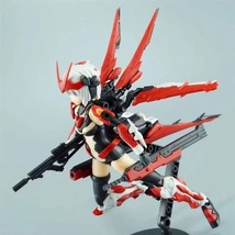 【FUTURE MODEL】MJH 模匠魂 1/12 WEAPON GIRL 01 パワードレッド (RG アストレイに装備適用可能) 再販 機甲少女 未組立 プラモデル 新品_画像4