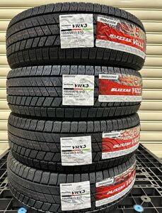 2022年製 新品 在庫有 ブリヂストン BLIZZAK VRX3 195/65R15 91Q ブリザック 4本セット 送料込 61,600円 スタッドレス カローラ セレナ