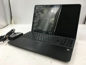 SONY/ノート/SSD 256GB/第3世代Core i5/メモリ4GB/4GB/WEBカメラ有/OS無/NVIDIA Corporation GK208M [GeForce GT 735M] 2GB