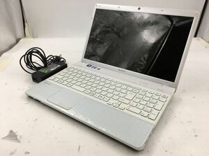 SONY/ノート/HDD 320GB/第2世代Core i3/メモリ2GB/WEBカメラ有/OS無