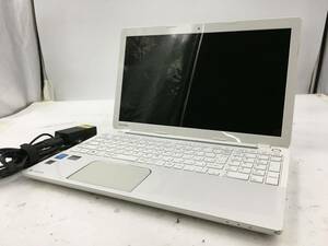 TOSHIBA/ノート/HDD 750GB/第4世代Core i5/メモリ4GB/4GB/WEBカメラ有/OS無