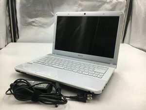 SONY/ノート/SSD 256GB/第1世代Core i3/メモリ2GB/2GB/WEBカメラ有/OS無-231208000667577