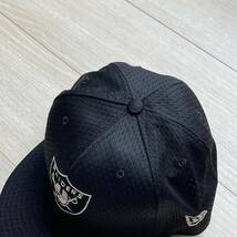 希少《Dead Stock / RAIDERS》90s2000s デッド【 NEW ERA アメリカ製 レイダース キャップ 7 3/8 ビンテージ 】_画像9