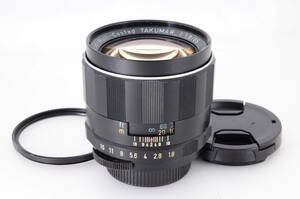 ★希少・超極上美品★Asahi PENTAX Super-Multi-Coated TAKUMAR 85mm f1.8 M42 旭光学 アサヒ ペンタックス スーパータクマー フィルター付