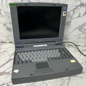 PCN98-824 激安 PC98 ノートブック NEC PC-9821Na12/S10F 起動確認済み ジャンク