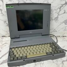 PCN98-832 激安 PC98 ノートブック NEC PC-9821Np/340W 通電不可 ジャンク_画像1