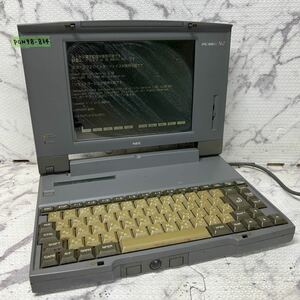 PCN98-834 激安 PC98 ノートブック NEC PC-9821Ne2/340W 起動確認済み ジャンク