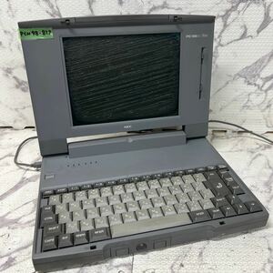 PCN98-839 激安 PC98 ノートブック NEC PC-9821Nm 通電のみ確認済み ジャンク