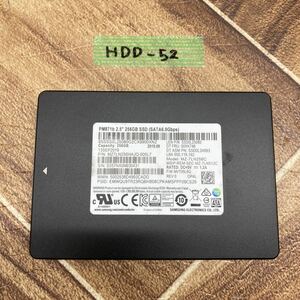 HDD-52 激安 SSD SAMSUNG MZ7LN256HAJQ-000L7 256GB 2.5インチ　SATA 内蔵HDD 　1768時間　Crystaldiskinfoにて正常品　中古