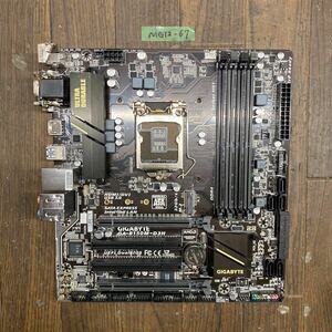 MG12-67 激安 マザーボード GIGABYTE GA-B150M-D3H LGA1151 BIOS立ち上がり確認済み ジャンク