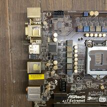 MG12-123 激安 マザーボード ASRock Z77 Extreme6 LGA1155 BIOS立ち上がり確認済み ジャンク_画像5