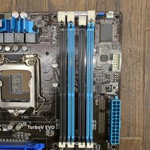 MG12-124 激安 マザーボード ASUS P7P55D LGA1156 BIOS立ち上がり確認済み ジャンク_画像6