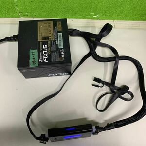 DB12-59 激安 PC 電源BOX SSeasonic SSR-550FM 550W FOCUS GM-550 電源ユニット 電源テスターにて電圧確認済み　中古品