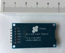 Arduino SD TF カードリーダー メモリーモジュール 6PIN SPI 拡張記憶 リムーバブル ストレージ ボード_画像3