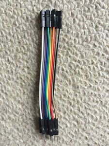  male - female jumper line Jean pa( wire ) Dupont cable Dupont dupont cable cable 10cm x 10ps.@(10 color )