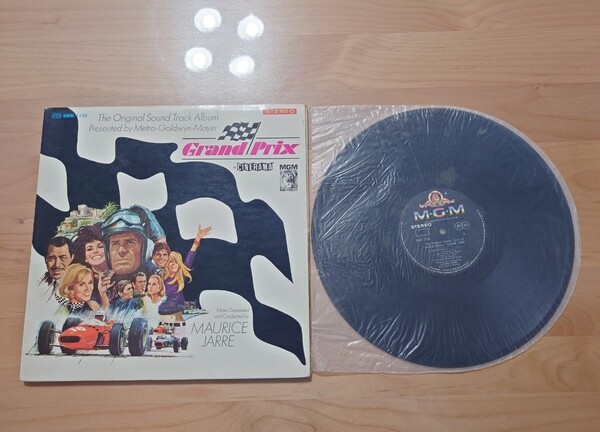 ★Grand Prix グラン・プリ★モーリス・ジャール★The Original Sound Track of M-G-M Picture Grand Prix★SMM-1136★ジャケ汚れ★中古LP